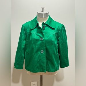 Women’s Anthropology Luis Green Jacket size small